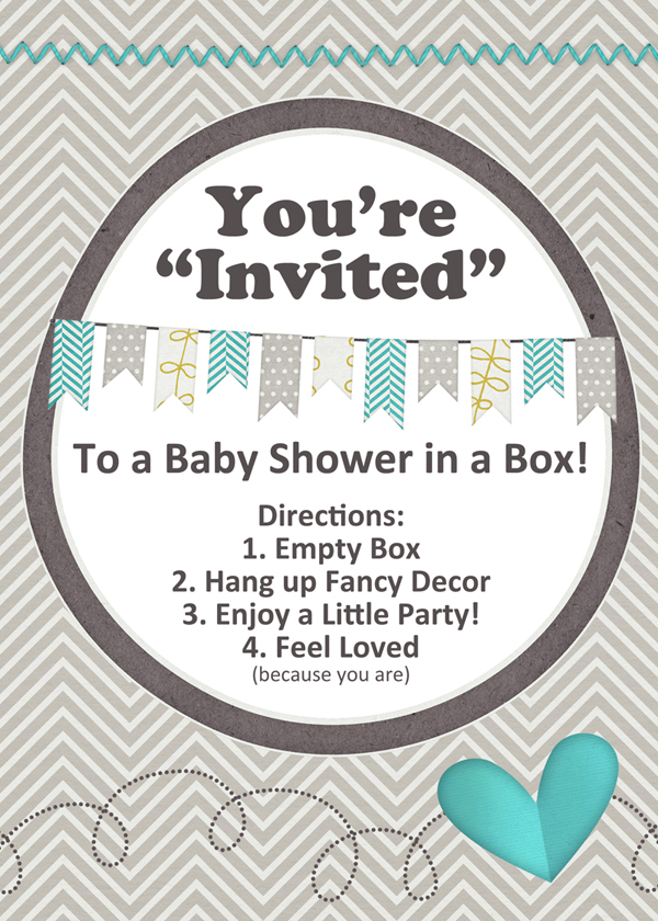 Baby Shower in a Box