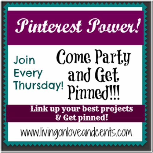 A Fun Thursday Pinterest Power linky Party with recipes and crafts