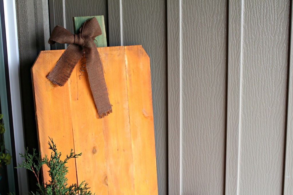 porch pumpkin