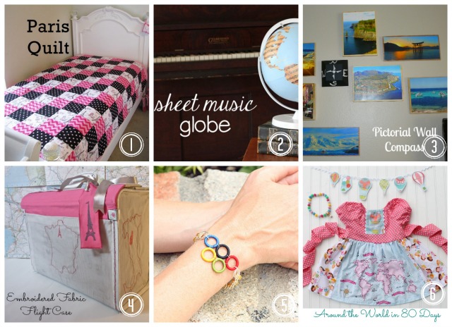 Around the World:  Week 5 of So You Think You’re Crafty