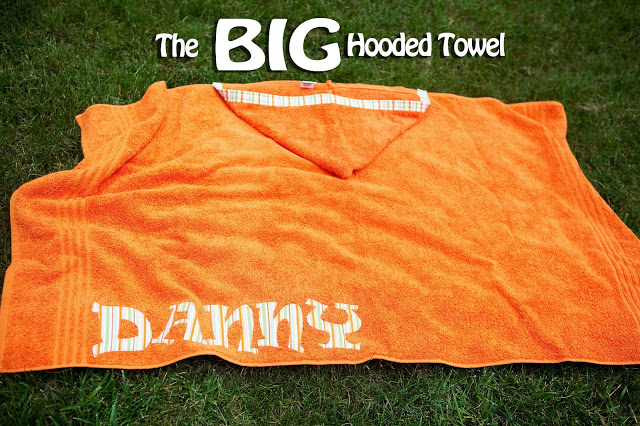 The BIG Hooded Towel:  Tutorial