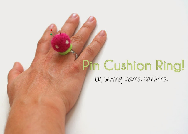 Pin Cushion Ring:  Tutorial