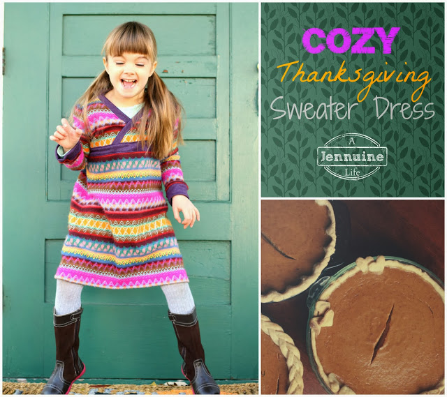 Thanksgiving Sweater Dress: The Handcrafted Holidays
