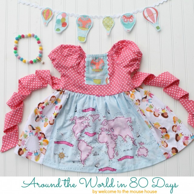 Around the World in 80 Days Dress and Accessories