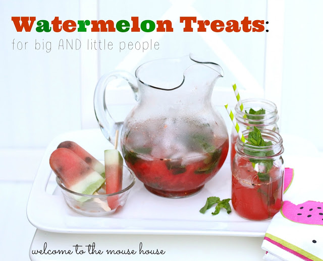 Watermelon Mojitos: Recipe