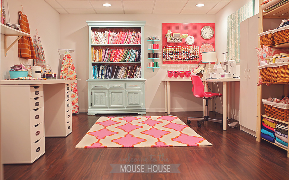 Craft Room Tour  Dream craft room, Small craft rooms, Sewing room