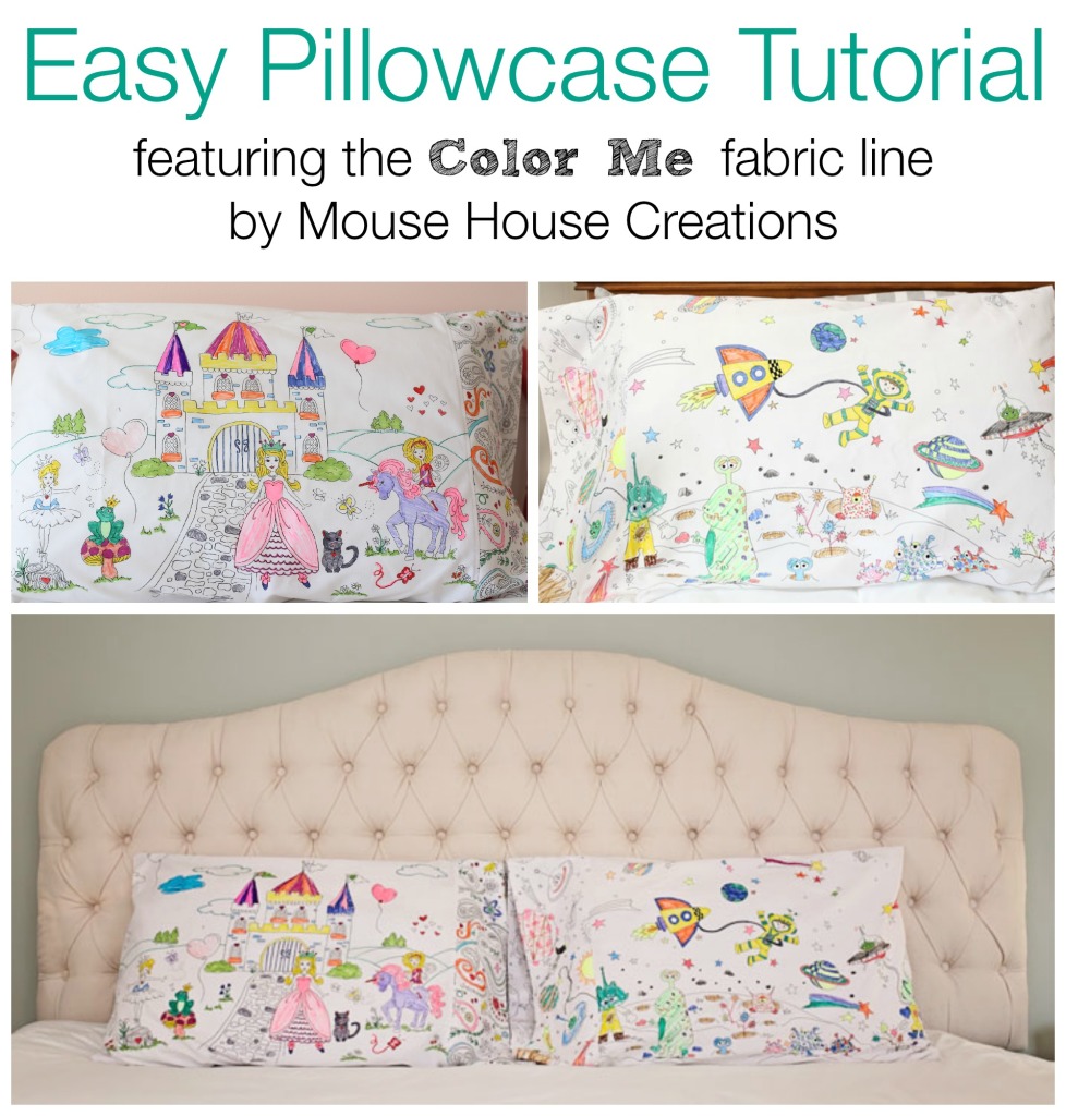 color me pillowcase cover