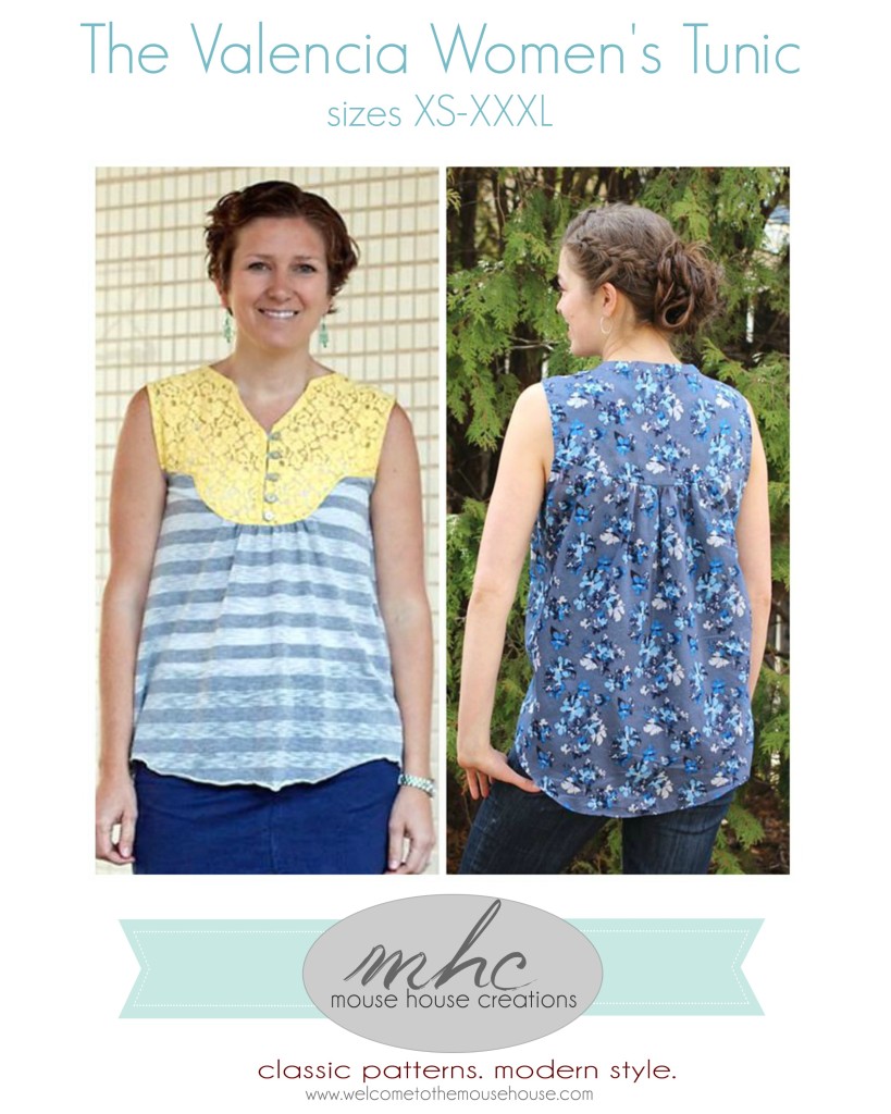 Valencia Women's Tunic by Mouse House Creations