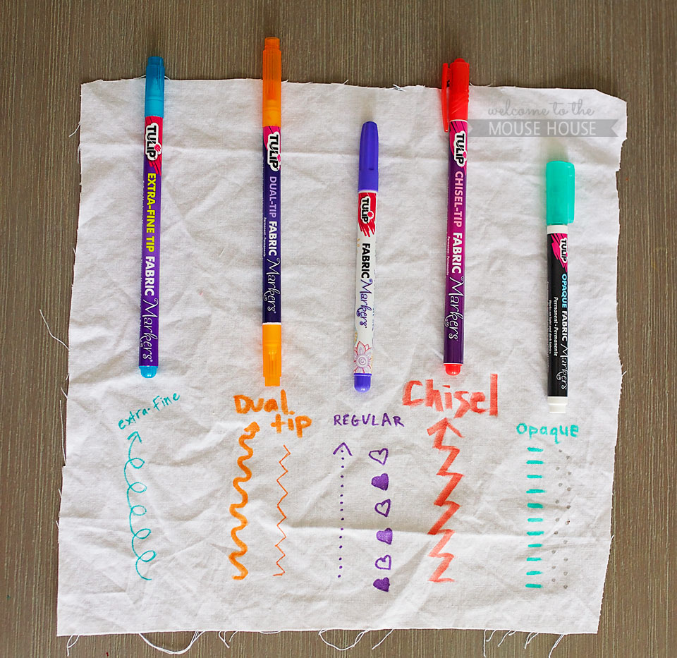 5 Ways to Use a Fabric Marker or Fabric Paint Pen  Fabric paint pens, Fabric  markers, Fabric paint diy