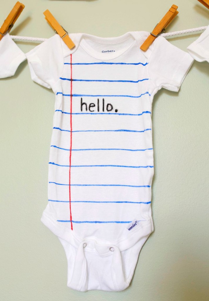 iLoveToCreate Blog: DIY Baby Onesies