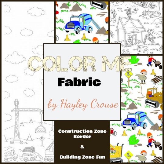 Color Me Construction Collage Yellow