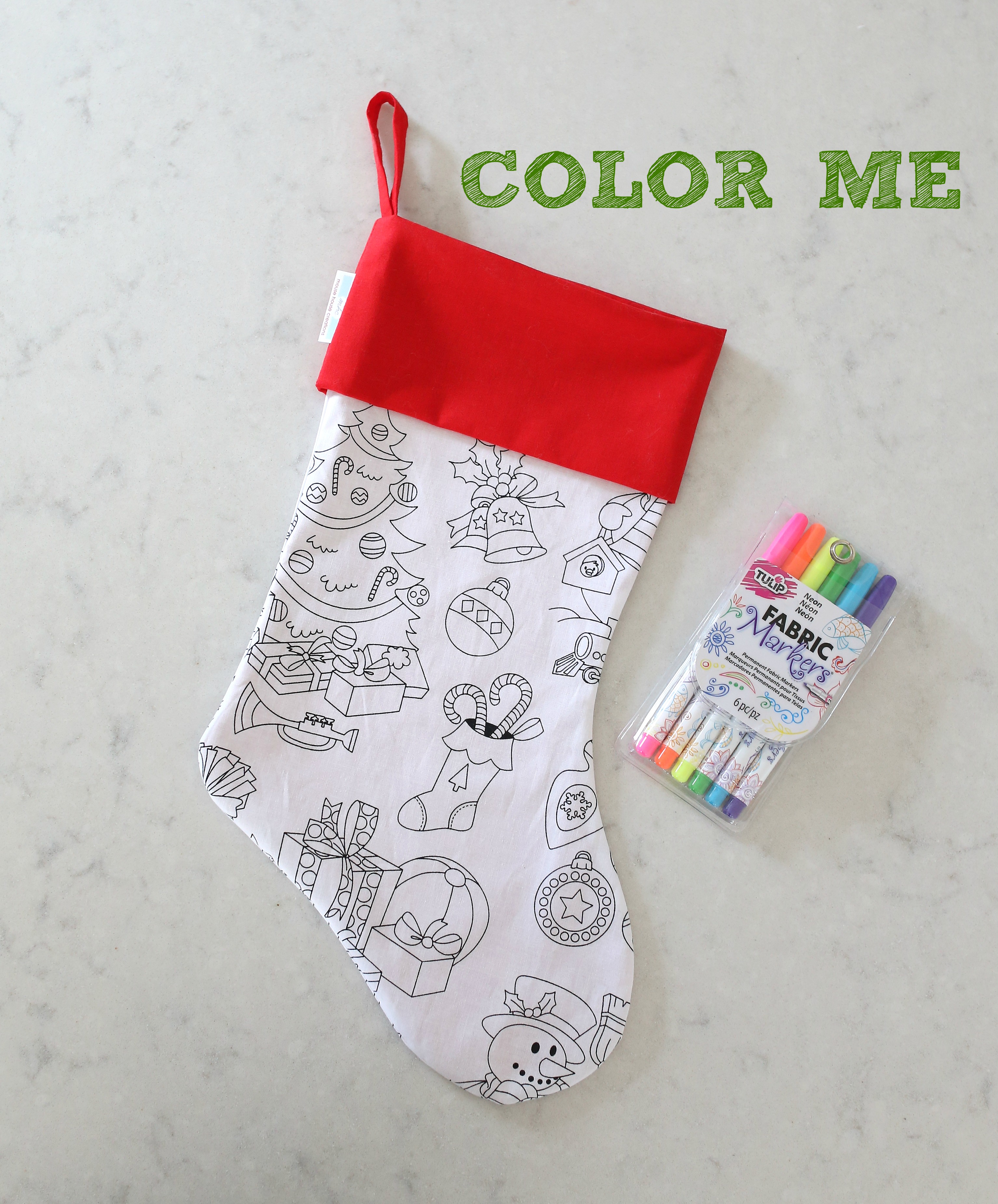 color me stocking product photo