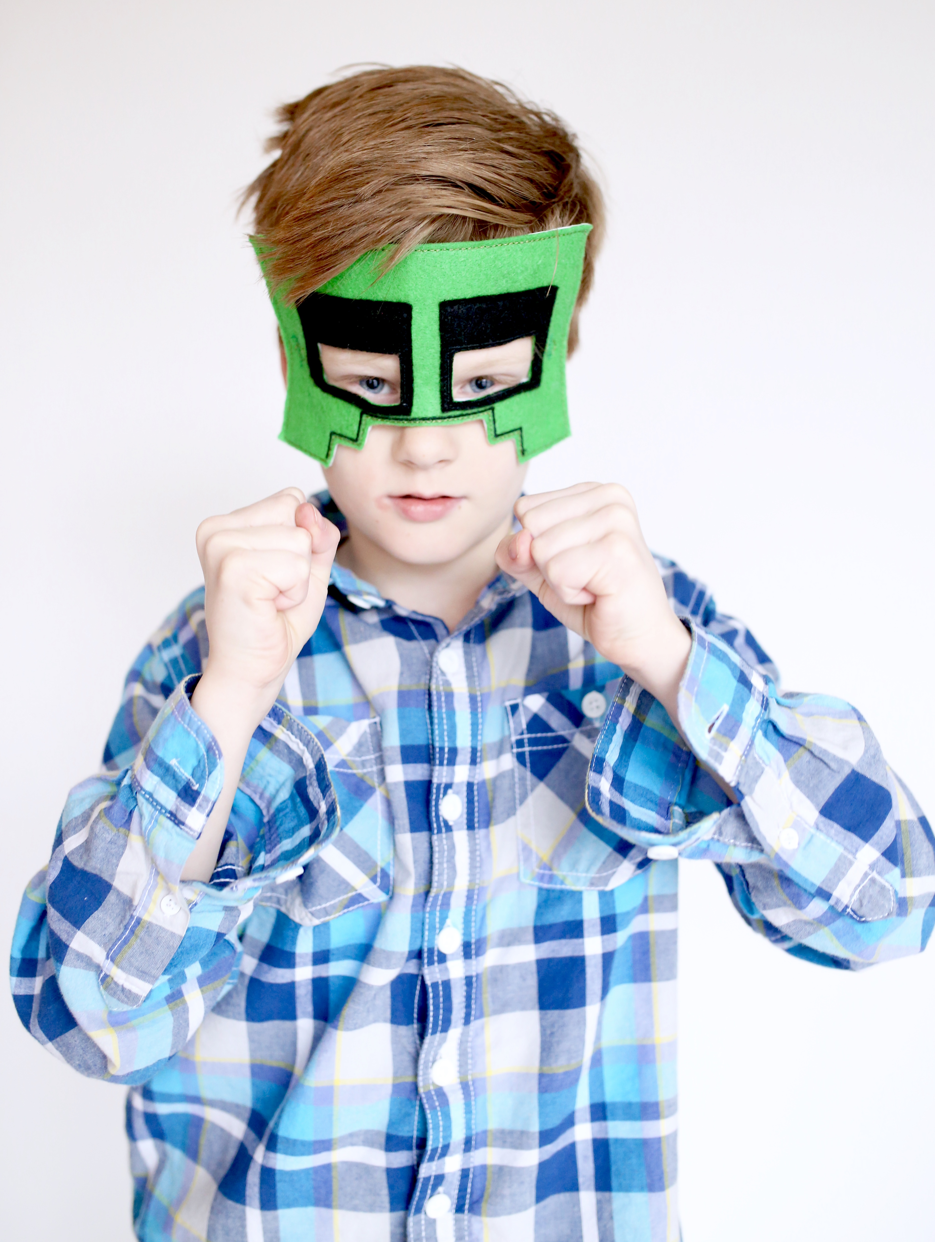 Minecraft Masks ITH Embroidery