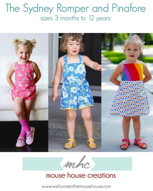 The Sydney Romper and Pinafore