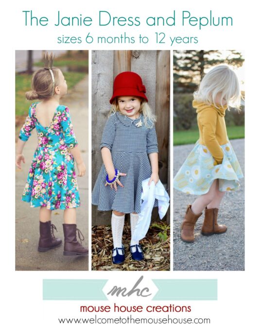 Janie Dress and Peplum