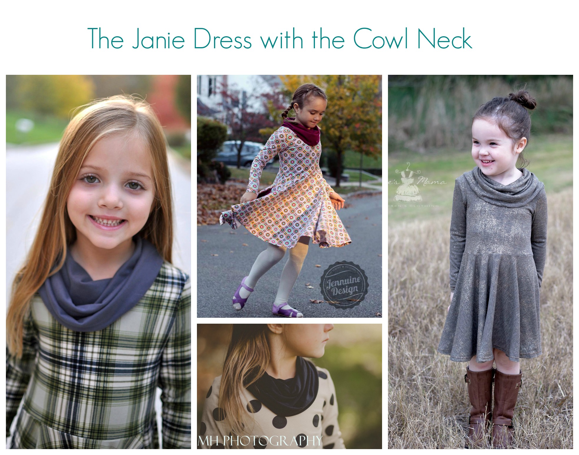 janie-dress-cowl-neck-collage