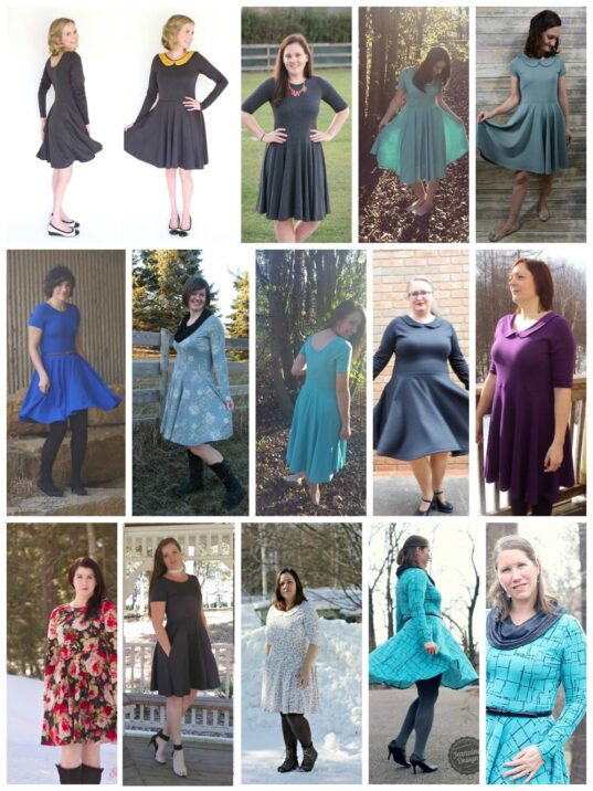 women janie dress collage 2