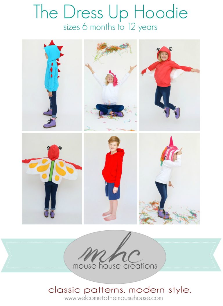 The Dress Up Hoodie Pattern